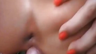 Blonde Sucks and Gets Fucked Outside