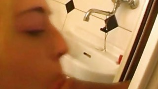 Blonde Maid Added a Good Fuck To Shower