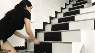 Seksi Latina Stepdaughter meniduri tirinya - porno Spanyol panas dengan Emma Vict