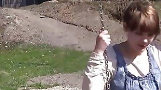 Remaja lez klimaks di taman